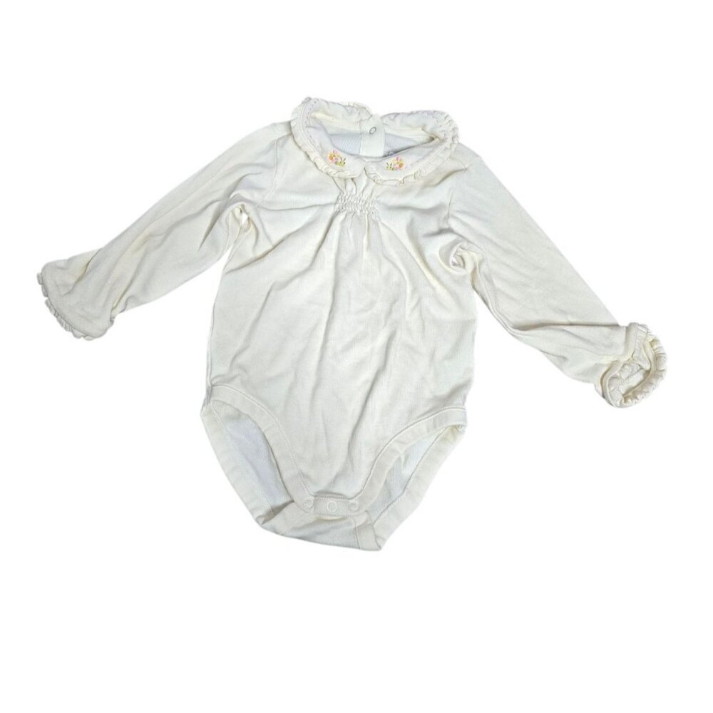 Vintage Y2K 2004 Gymboree Embroidered Bodysuit 18-24 Mths